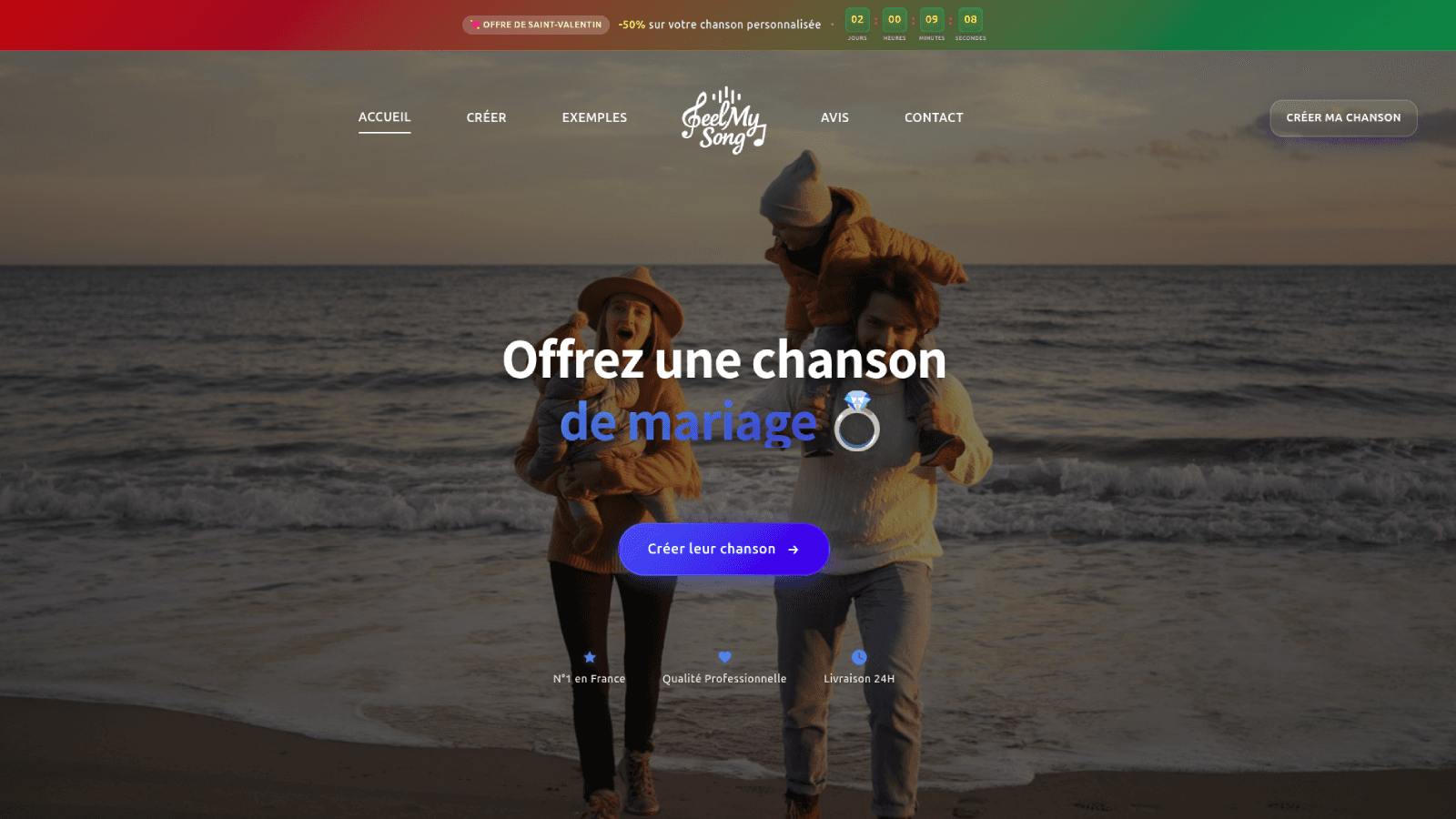 Aperçu de la boutique Shopify feelmysong